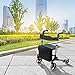 HealthSmart Walker Rollator with Seat and Backrest, Adjustable Handle Height, FSA HSA Eligible, Removable Storage Bag and a Durable Lightweight Frame That Folds While Supporting up to 300 pounds