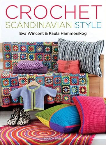 scandinavian style crochet bag