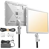 Godox P260C Pro LED Video Panel Light 45W Bi-Color 2800K- 6500K with NFC Automatic Pairing and APP Control
