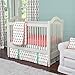 Carousel Designs Coral and Teal Arrow 3-Piece Crib Bedding Set