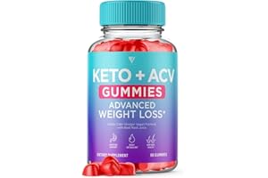 FYVUS Keto ACV Gummies Advanced Support Women Men, ACV Keto Gummy Vitamin Diet Supplement Works Fast Supplement Product Apple Cider Vinegar 1000MG Vegan Formula (60 Gummies)