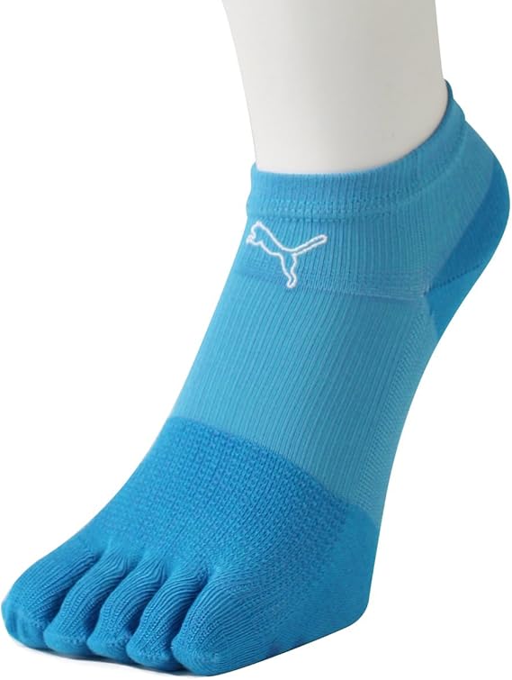 Amazon プーマ Puma ランニング 5本指スニーカーソックス 足底滑り止め付き アーチフィットサポート メンズ 64 ターコイズ 25 27cm ソックス 通販
