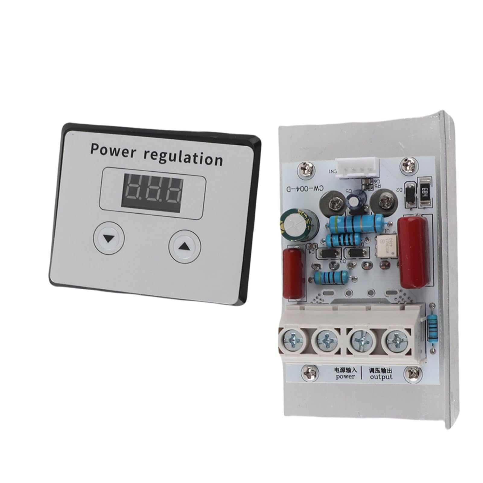 Photo 1 of 10000W Digital Speed Controller Regulator SCR Voltage Regulator Speed Control Dimmer Thermostat 220V AC 80A