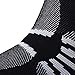 Nordic Lifting Ankle Brace Compression Sleeves (1 Pair) - Professional Support for Men Women Sprained Ankle Achilles Tendonitis Recovery & Prevention - Adjustable Fit with 1 Year Warranty - (Grey, Medium)