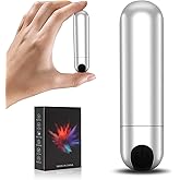 Handheld Cordless Massager Waterproof USB Rechargeable Massage (Sliverblack)