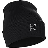 Daxton Dog Breeds Cuffed Beanie Winter Knit Hat Skully Cap