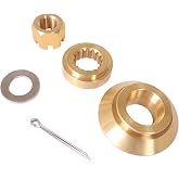 Outboard Engine 57632-93L11 Propeller Hardware Kit for Suzuki 150HP-300HP | Stopper Bush/Thrust Washer, 57633-93L00 09160-18028 Spacer, 09141-18005 57630-93L00 Prop Nut Kit for DF150-DF300 Boat Motor