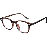 Cyxus Blue Light Glasses for Women Men TR90 Square Frame Reduce Eye Strain UV Blocking Computer Gaming Screen 8275