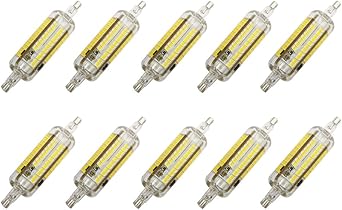 10 4 w r7s bombillas led repuesto