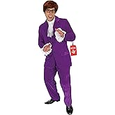 fun shack 60s Shagadelic Costume Men, Mens 1960s Spy Costume, 60s Outfits For Man, Halloween Costumes For Men