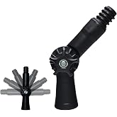 Rotatable Joint Angle Adaptor for Telescoping Extension Pole, Versatile for Window Cleaning, Gutter Cleaning, Light Bulb Changing, Painting Threaded Extension Pole -1 Pack