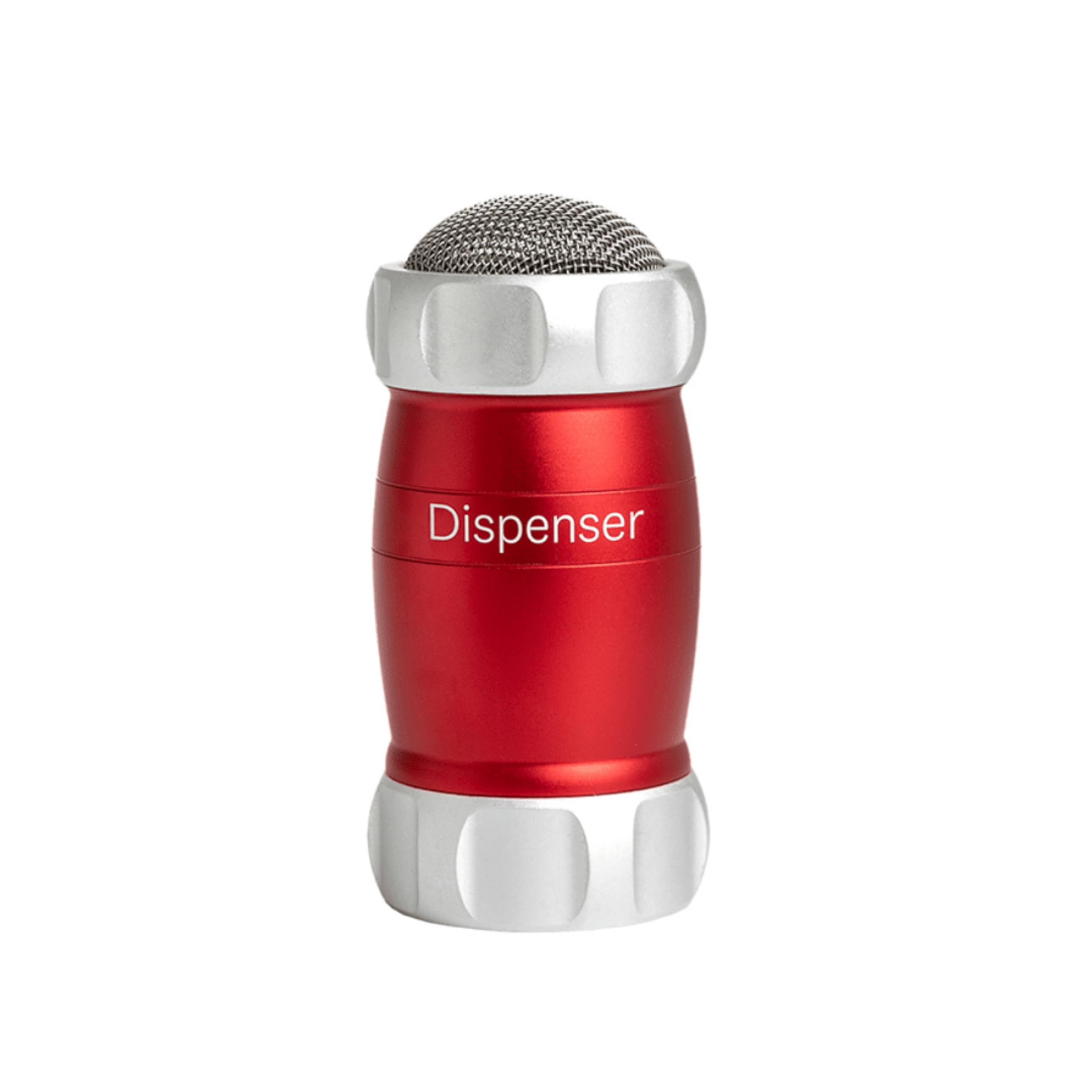 Marcato Powdered Sugar Spreader, Kitchen Sieve, Powder Dispenser, Also for Flour and Spices, in Aluminium, Made in Italy. Model: Dispenser, Red