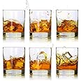 Whiskey Glasses-Premium 11 OZ Scotch Glasses Set of 6 /Old Fashioned Whiskey Glasses/Perfect Idea for Scotch Lovers/Style Gla