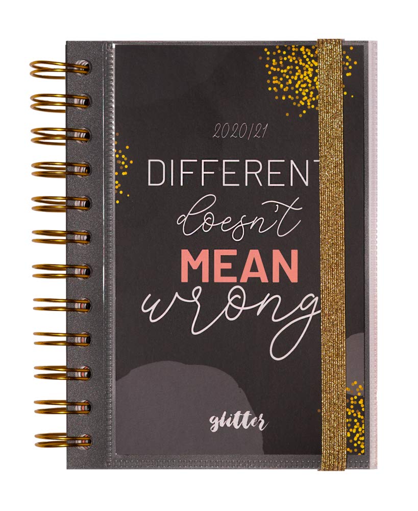 Erik - Glitter Academic Diary 2020-2021 Day to Page