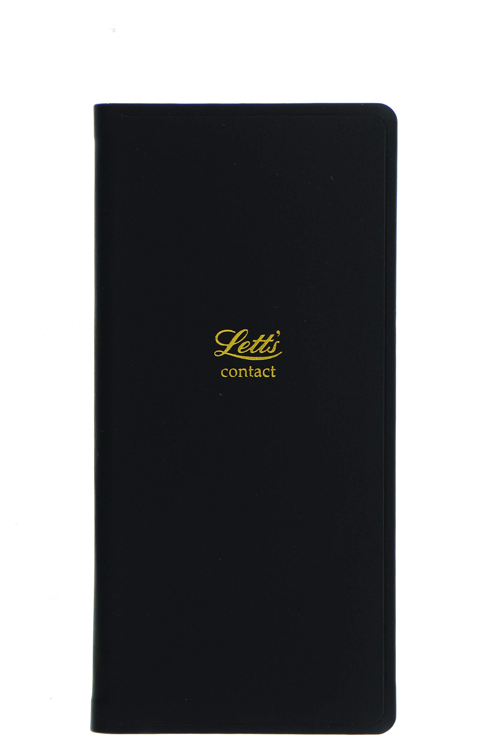 Letts Icon Slim Pkt Address Book Black