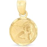 Guardian Angel Medal Charm Pendant 