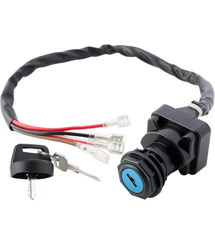 Ignition Key Switch For Polaris Trail Boss 250/350 2x4/4x4 (1989-1995)