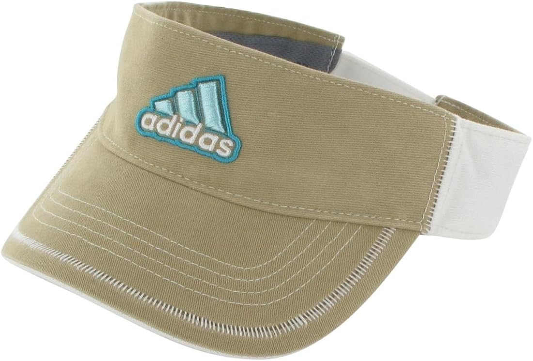 blue adidas visor