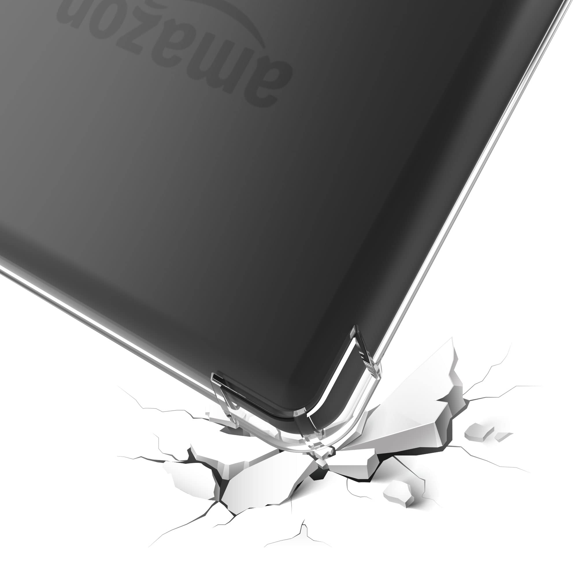 LaoShuSheng Clear Case for Kindle Paperwhite 5th/6th/7th (2012-2017 Released - Model No:EY21 & DP75SDI) - Ultra-Thin Lightweight Transparent Silicone Flexible Soft Back Cover (Clear)