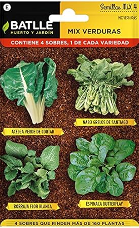 Huerto Urbano - Mix Verduras - HU - Batlle: Amazon.es: Jardín