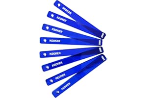 KEOKER 4 Pack Polymer Clay Depth Guide - 4 Sizes for Thickness Bearing Gauge, Roller Guide