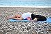 MAGIC JET Original Foam Roller, THE GREAT PRODUCT for Fitness and Yoga. Made by the best manufacturer. Material and texture is like the fingers of a professional masseur. TRAVEL SIZE - 11.8