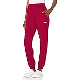 HUGO Women's Pure Cuffed Sweatpants with Rubber Logo