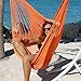 Large Caribbean Hammock Chair - 48 Inch - Polyester - Hanging Chair - orange