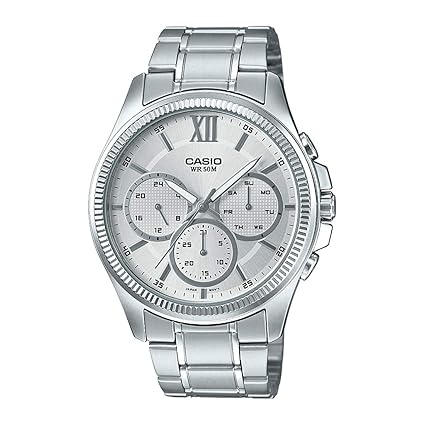 Analog White Dial Womens Watch -NK6125SM02