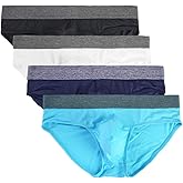 Billtop Mens Basic Briefs Lightweight Micro Mesh Comfortable Underwear Pack