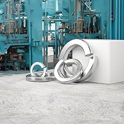 M2 Split Lock Washer, 304 Stainless Steel Spring