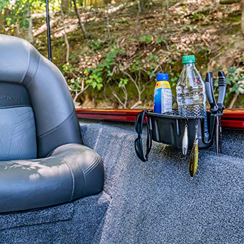 RAILBLAZA StowPod Cup Holder Storage Caddy with TracLoader for