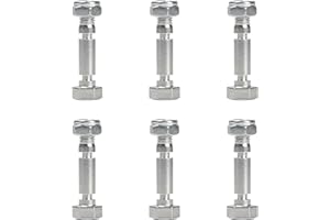 Multisland Snow Blower Shear Pins Kit Replace OEM 707555 for Briggs & Stratton, Compatible with Craftsman Dual Stage Snowthrower(6 Pcs)