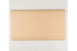 QI MING WEN FANG Chinese Calligraphy Paper 50 Sheets no-Grid Writing Paper, Antique Style Machine Made Bamboo Paper. Size 75x43cm/ 29.5x16.9 inch