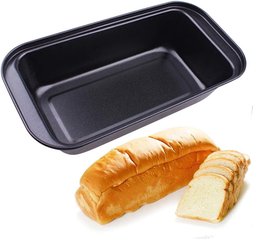 Rectangle Toast Tray Mold Non-Stick Bread Tin Loaf Pan Bread Baking Mould Pastry Baking Mold for Cakes, Breads, Meatloaf, Pie, Pancakes