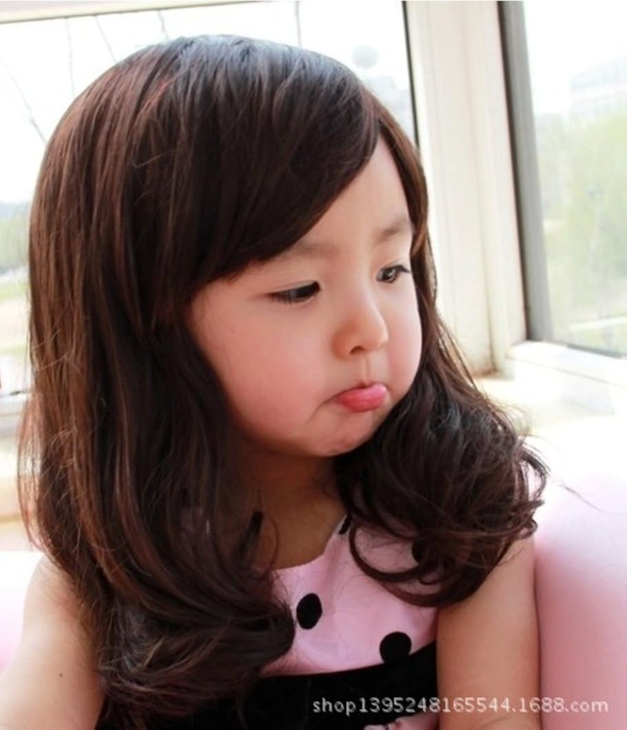 Amazon Com Qandsweet Baby Girl S Long Hair Wig Child Curly Hair