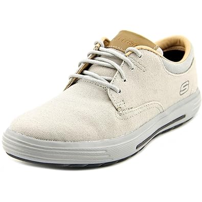Skechers Mens Skech Air Porter Zevelo Sneaker Light Gray