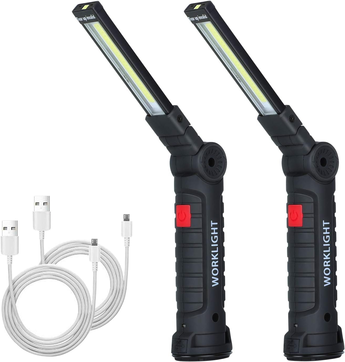 Flashlights/ Torches COB LED Work Light Telescopic Car Repair