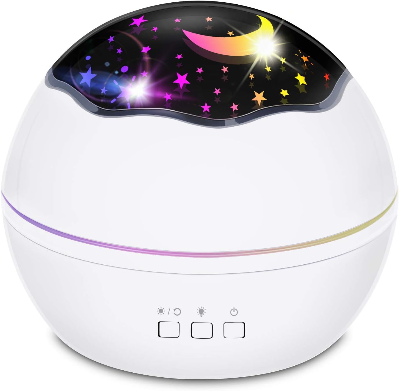 Star Projector Night Light for 1-12 Year Old Children, Ideal Gifts for Baby Boys Girls Starry Sky Night Lamp [LED Multi Colors & Rotating]