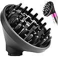 Fixbetter Upgraded Diffuser Nozzle for Dyson Airwrap Attachment, Hair Dryer Diffuser Attachment for Dyson Airwrap HS05 HS03 HS01, Converting for Dyson Airwrap Styler To Hair Dryer