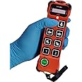 H208 2 Dual Speed 8 Button Transmitter Industrial Wireless Crane Radio Handle