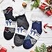 Angelina Winter-weight Thermal Fleece-lined Cozy Crew Socks #2911,Men's One Size 10-13,Men's 3 Pair Pack Argile