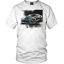 Wicked Metal ZL1 Camaro Black Splash T-Shirt - 5th Gen Camaro Graphic Tee | 100% Cotton Muscle Car Shirt For Men & Women - View #5