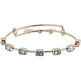 Alex and Ani November Birthstone Emerald Cut Bangle