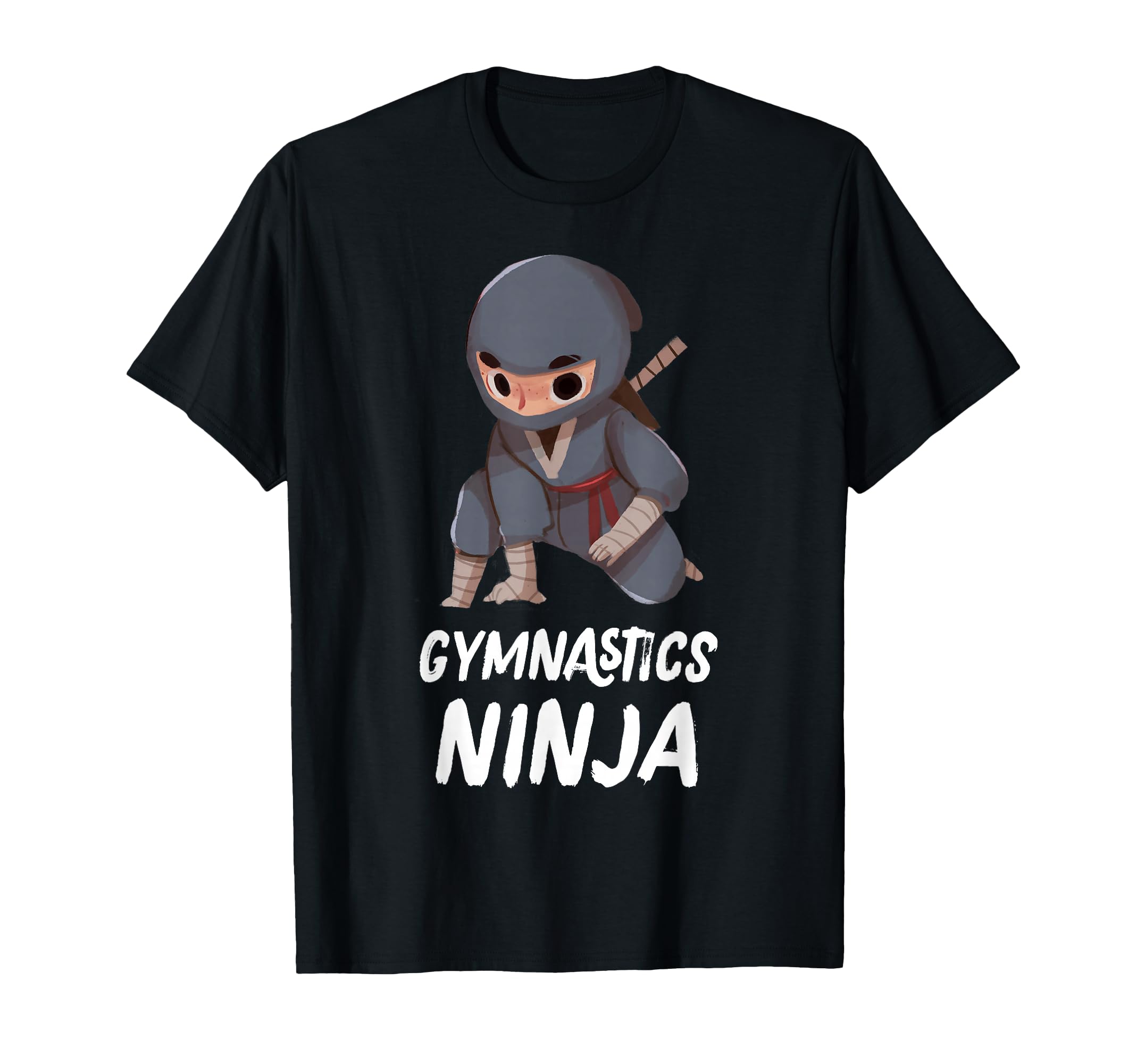 Photo 1 of ****STOCK PHOTO SIMILAR TO ITEM 
Gymnastics Ninja Boy Funny Sport T-Shirt Navy Blue  (Size Unknown)
