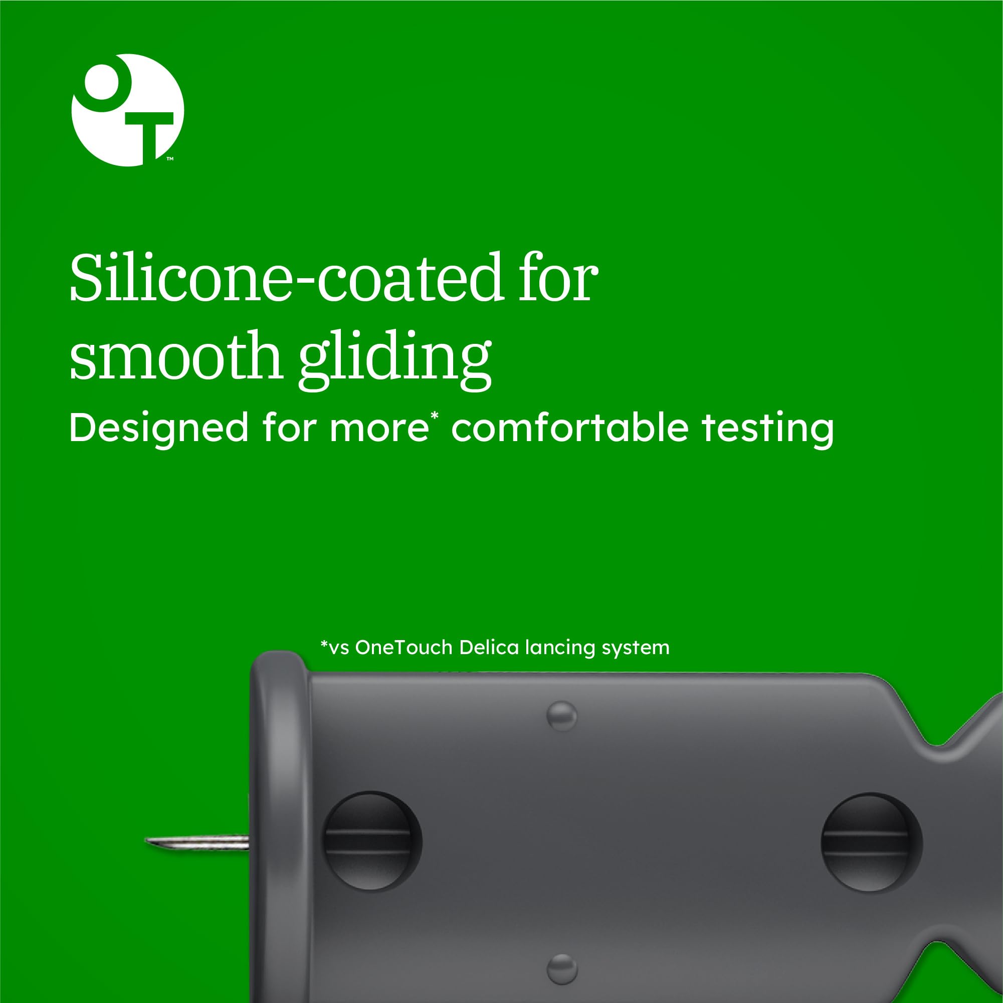 OneTouch Delica Plus Lancets for Diabetes Testing - Fine 30-Gauge Lancets for Blood Test - Diabetic Supplies for Blood Sugar Monitor - for Lancing Device, 180 Count