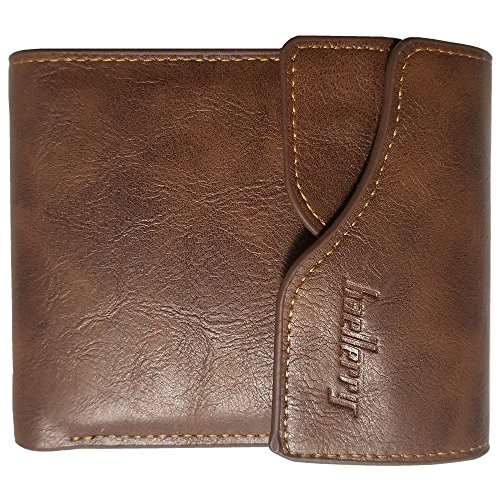 Baellerry business men pocket wallets rfid blocking pu …