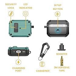 Lopnord for AirPod Pro Case Cover (2019/2022) with