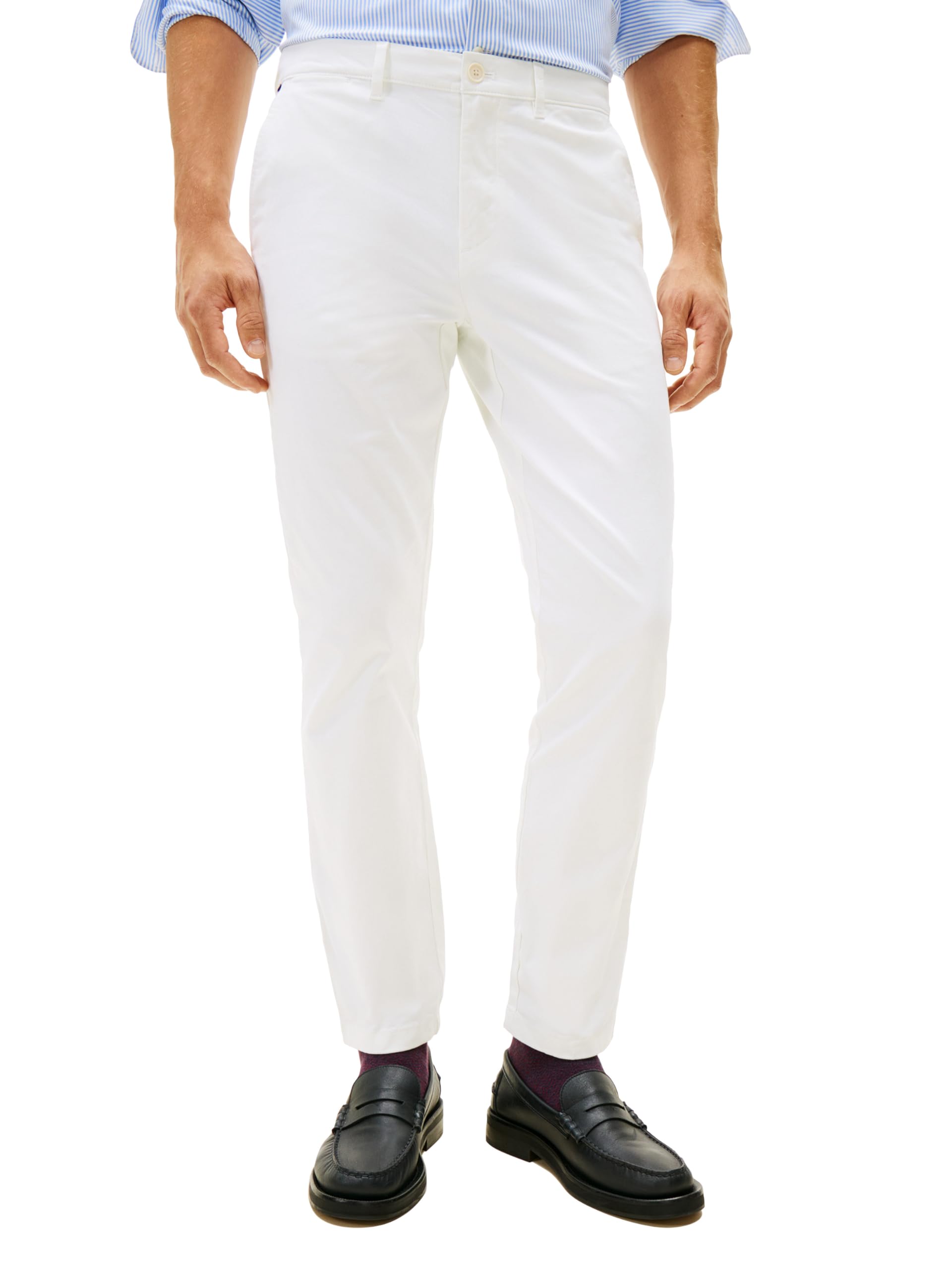 Tommy Hilfiger Men's Chino Pants Stretch Slim-Fit, Calico 30x34 Image