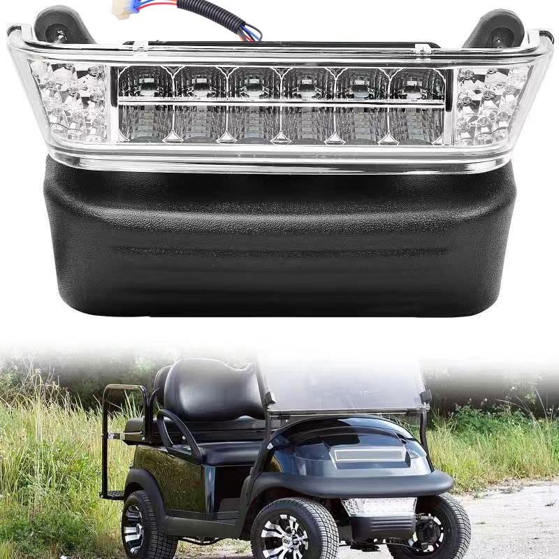 Photo 1 of ZOOMYIN Upgrade Club Car Precedent Golf Cart LED Head Light Kit, Golf Cart Headlight Kit with Bumper for Club Car Precedent Replacement or Upgrade for 2004-UP Golf Carts